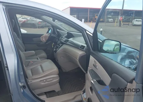 2013 Honda Odyssey Ex-L from USA, damaged, VIN 5FNRL5H67DB085754